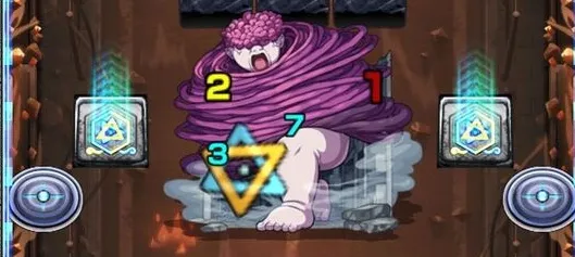 弱点パネルを踏んで攻撃