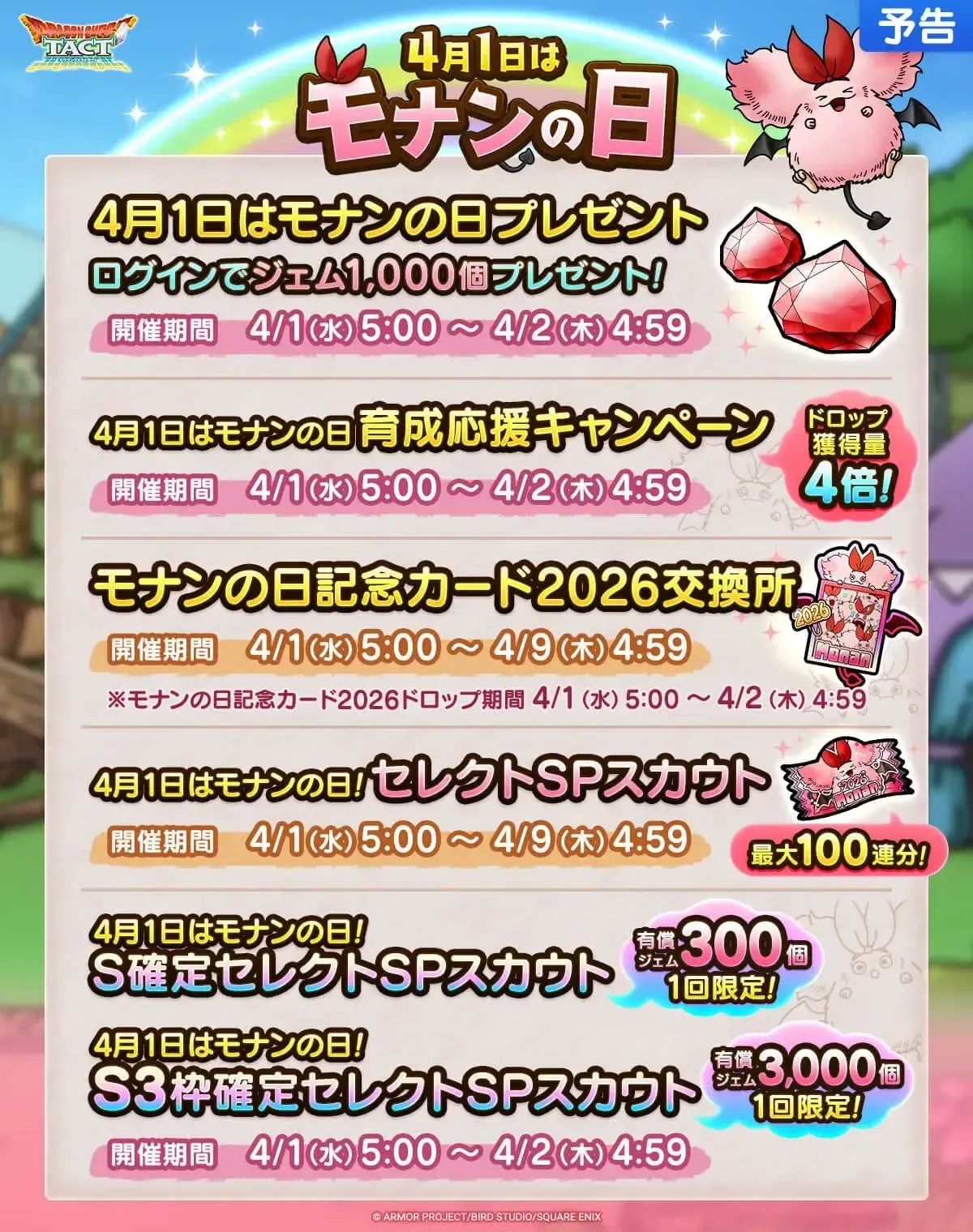 モナンの日まとめ