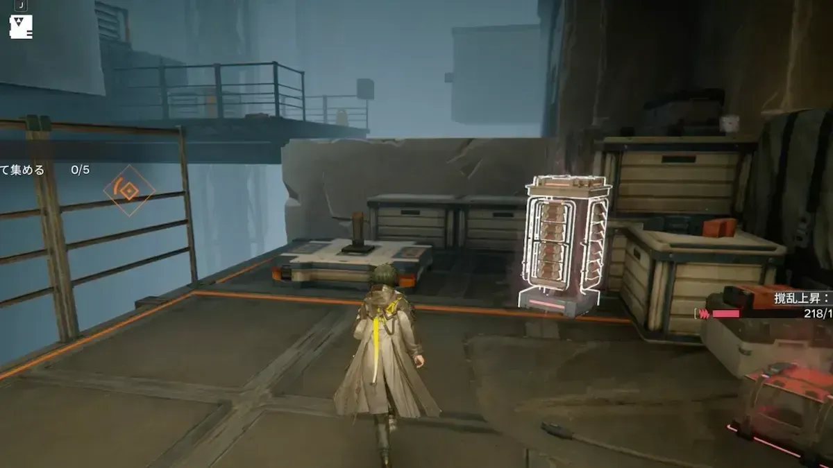 道なりに進み分かれ道を直進する