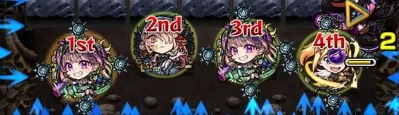 複数の味方に触れて攻撃する