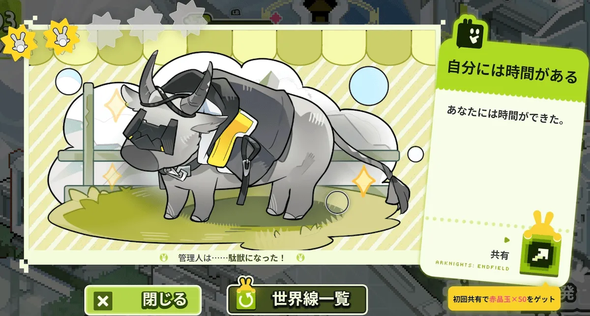 自分には時間がある