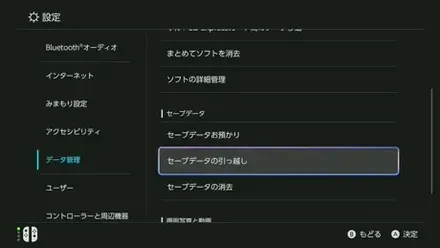 データ管理画面