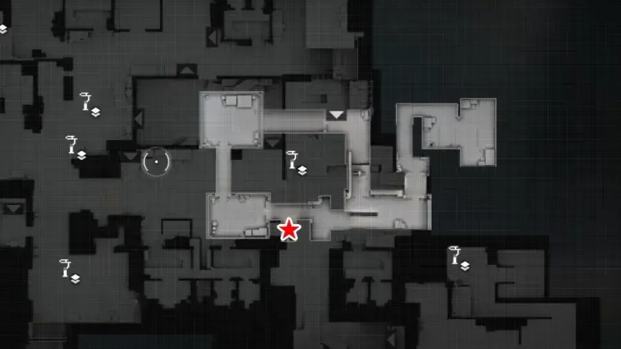 エリア1のマップ画像