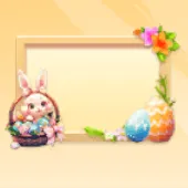 吹き出し「ハッピーイースター」(無期限)