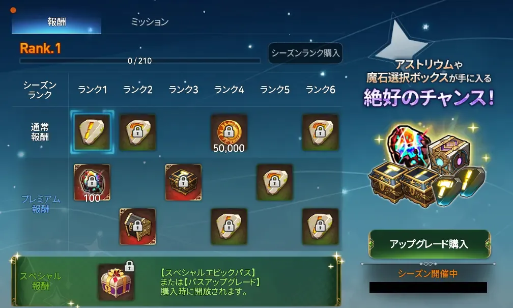 アストリウムパス