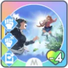 頭上に注意！画像