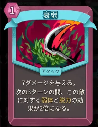 衰弱のアイコン