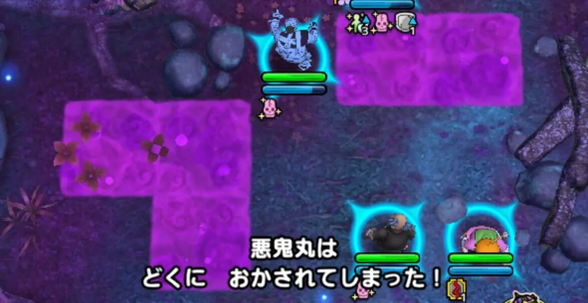 どくどくゾンビは可能な限りワンパンで落とす