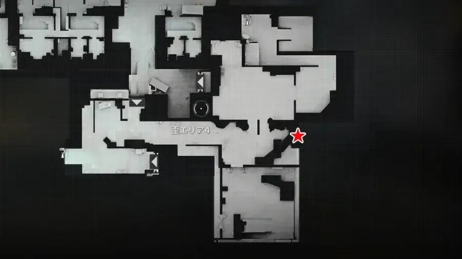 エリア4のマップ画像