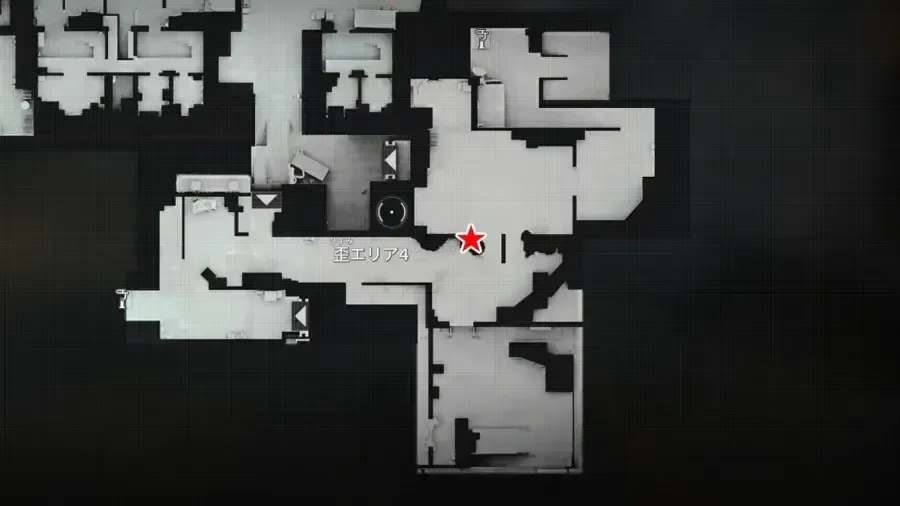 エリア4のマップ画像