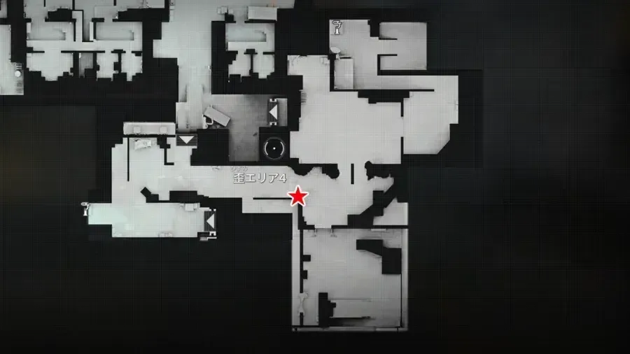 エリア4のマップ画像