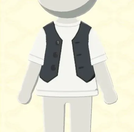 ジレ×Tシャツ画像