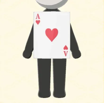 トランプの着ぐるみ画像