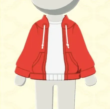 フルジップパーカー画像