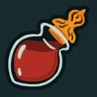 血のガラス瓶画像