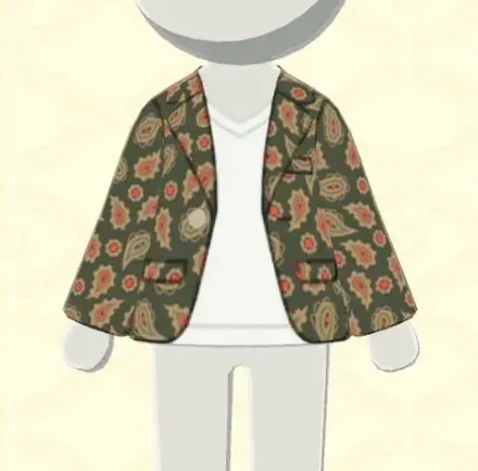 ペイズリー柄ジャケット画像