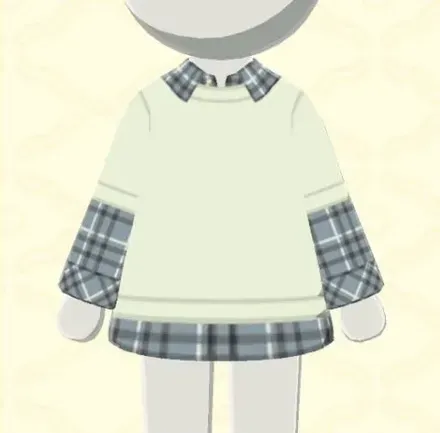 Yシャツレイヤード画像