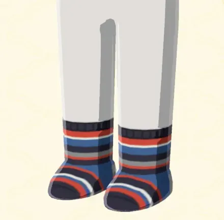 マルチボーダーソックス画像