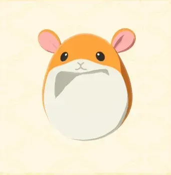 ハムスターのかぶりもの画像