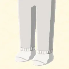 ショートソックス画像