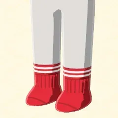 ツーラインソックス画像