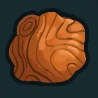 オレンジ色の生地画像