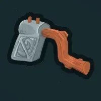 節くれ立った槌画像