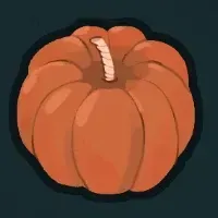 カボチャのキャンドル画像