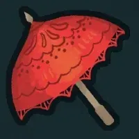 王のパラソル画像