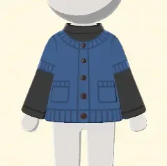 半そでカーディガン画像