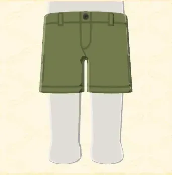 ハーフカーゴパンツ画像