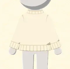 タートルネックニット画像