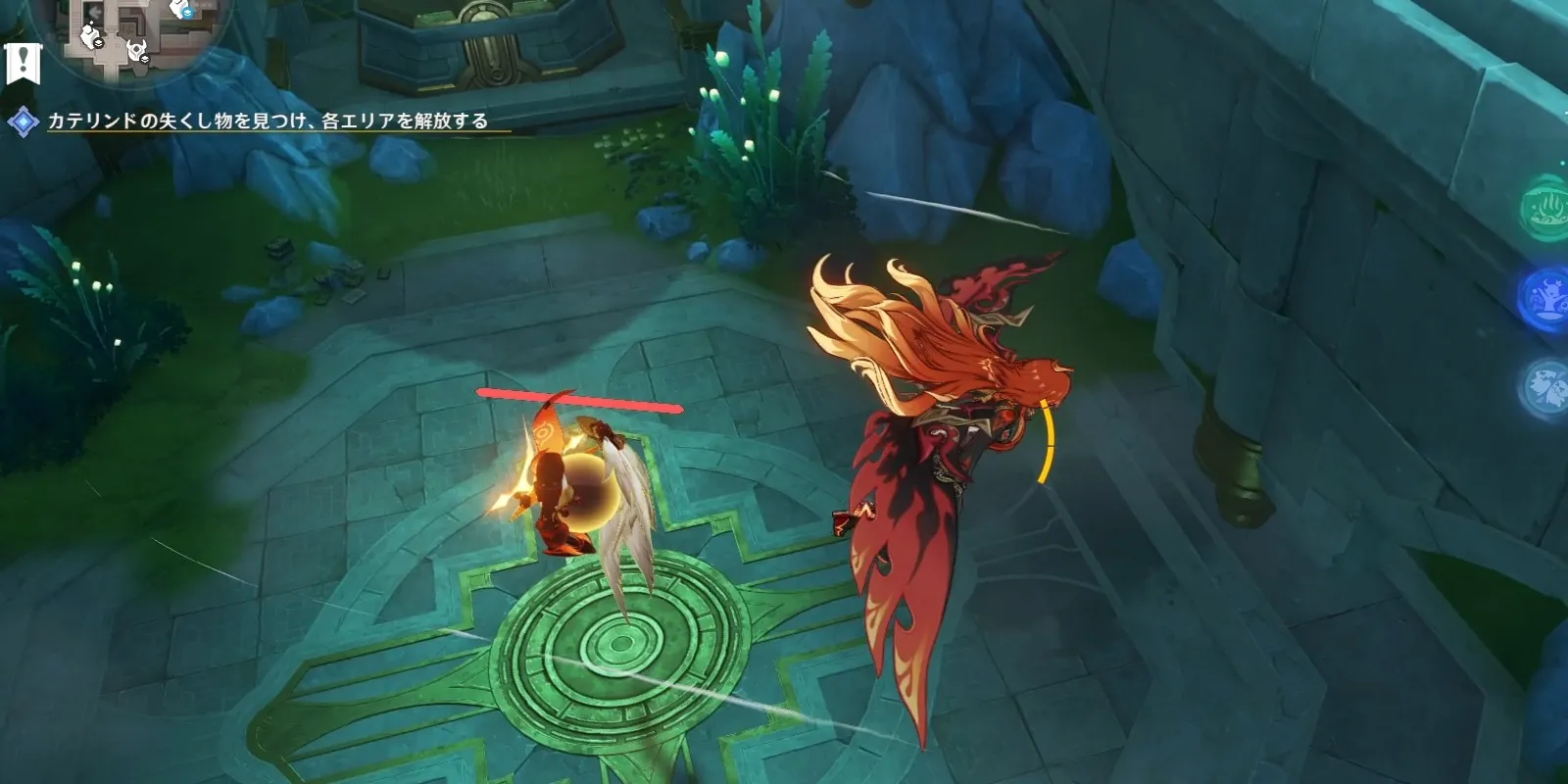 領域の番人左下