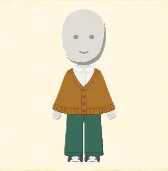 カジュアルカーディガンコーデ画像