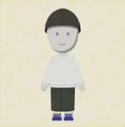 ロンT×タイトスカートコーデ画像