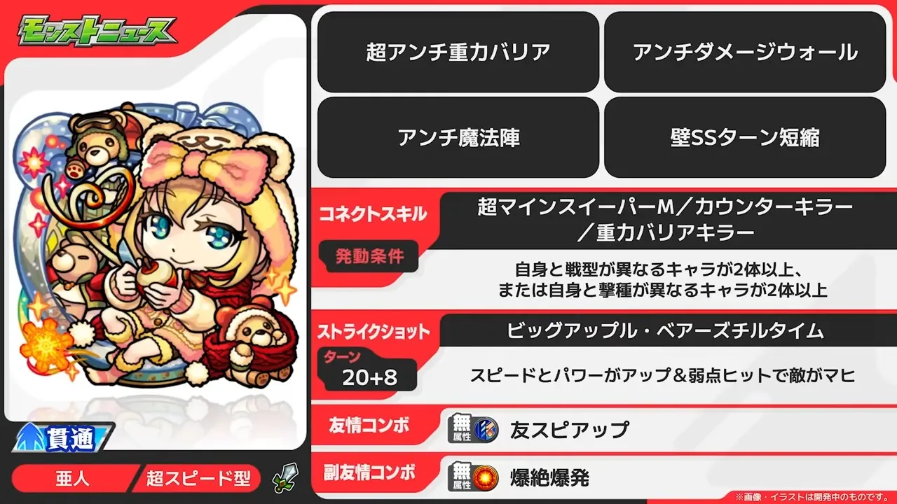 アップル獣神化改の性能