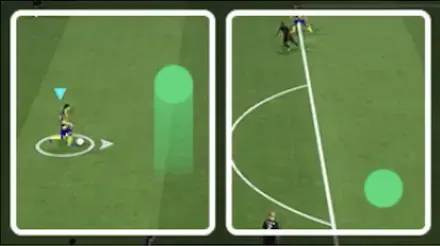 フェイント操作画像