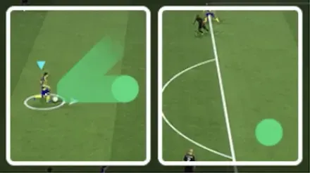 フェイント操作画像