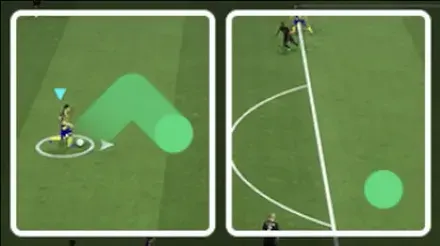 フェイント操作画像