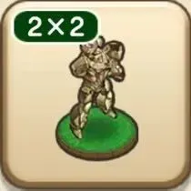 大地の精霊の置物