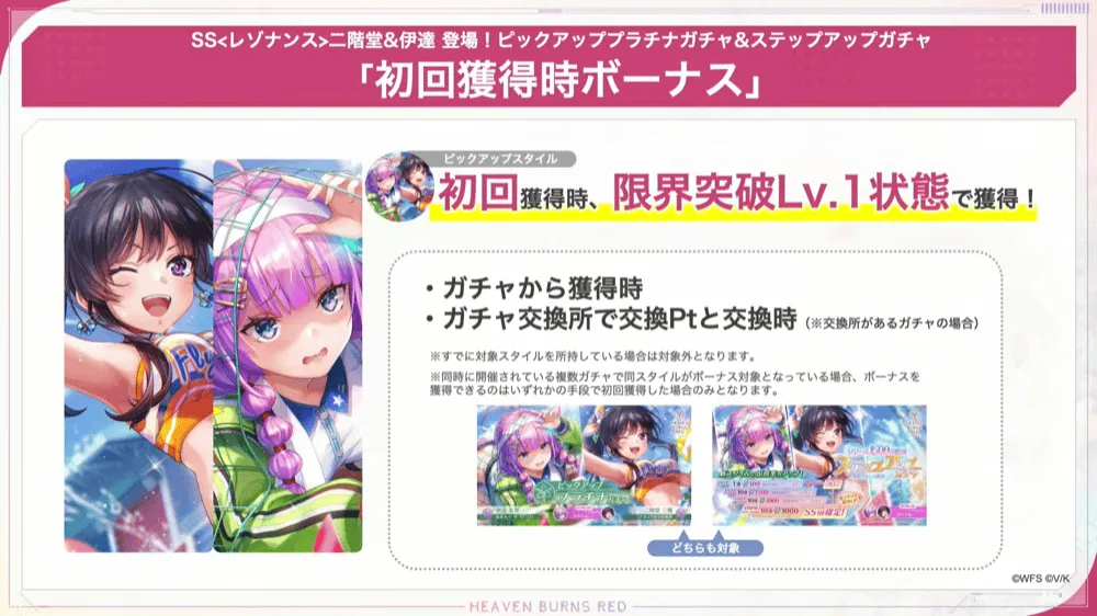 初回獲得時ボーナス