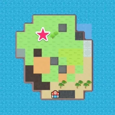 キャンプファイヤー場所