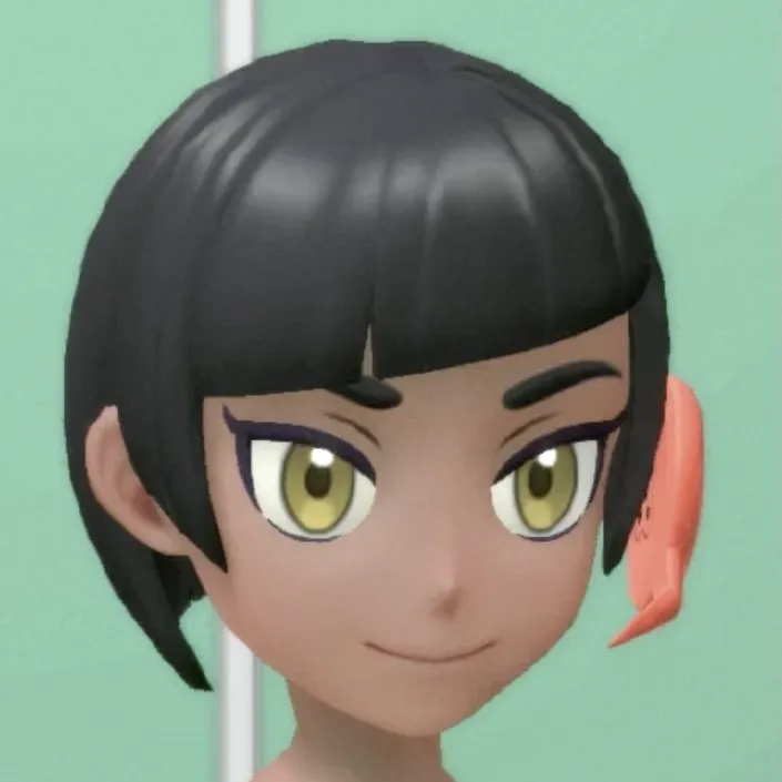 アシンメトリーストレート