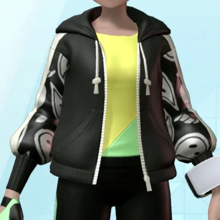 ペイズリーがらパーカー