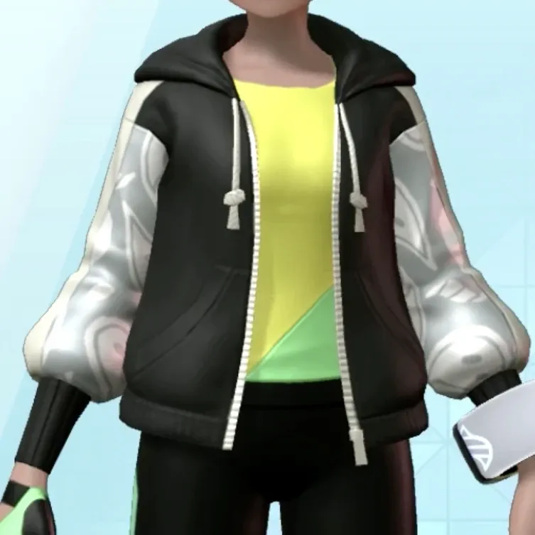 ペイズリーがらパーカー