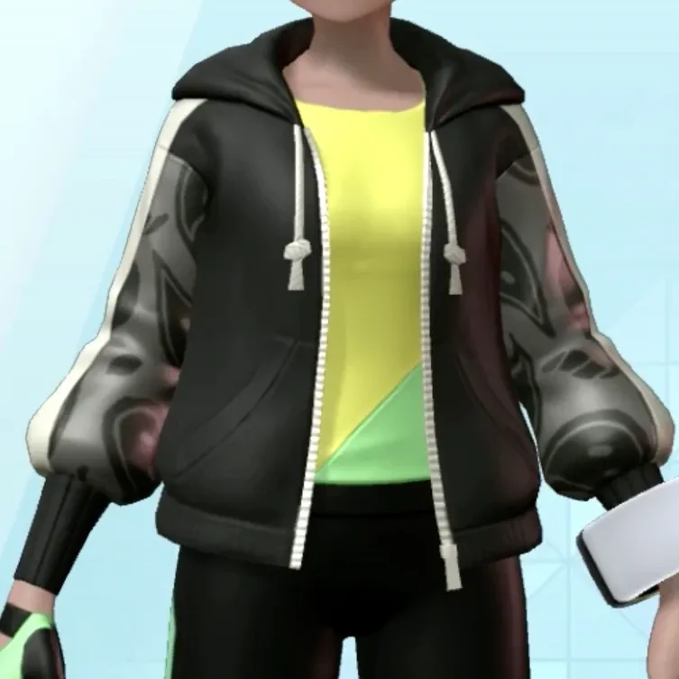 ペイズリーがらパーカー