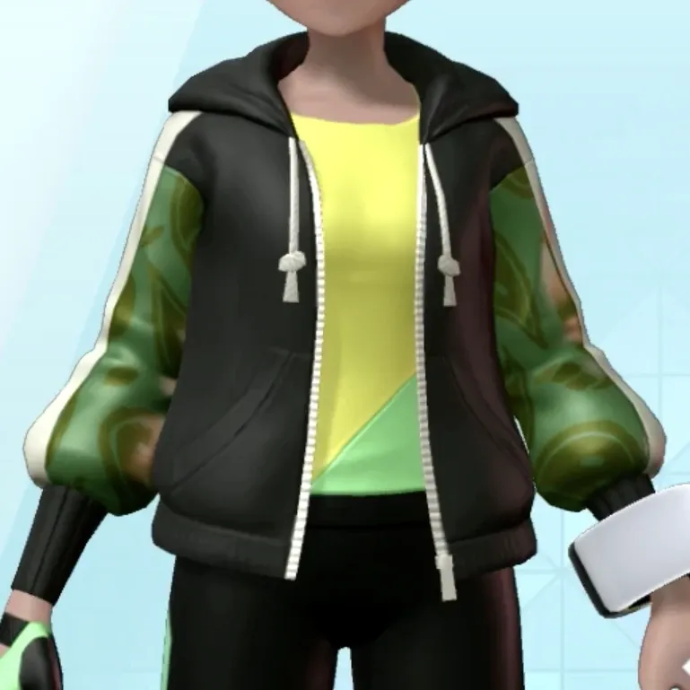 ペイズリーがらパーカー