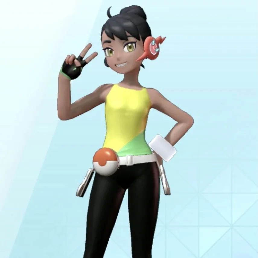 ピースなポーズ