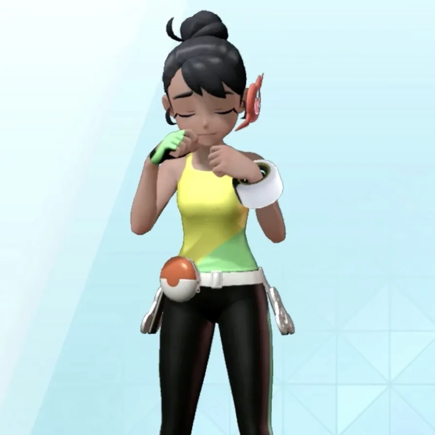 かなしげなポーズ