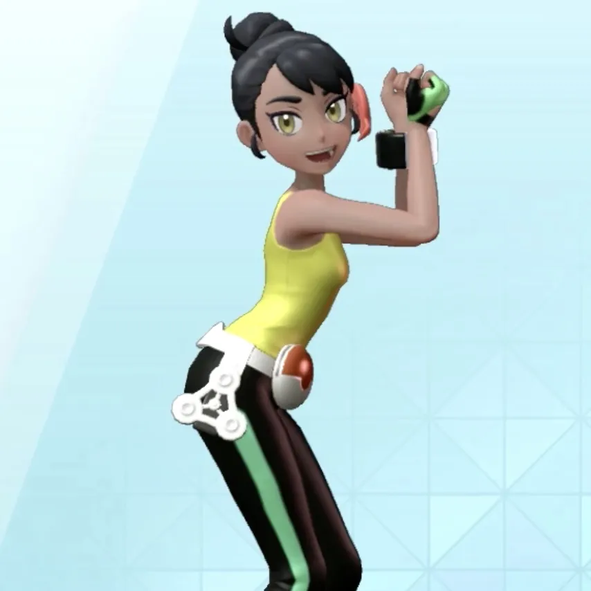 ふしぎなポーズ